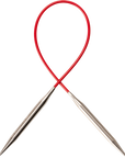 Knit RED 9" (23 cm) Circular Needle